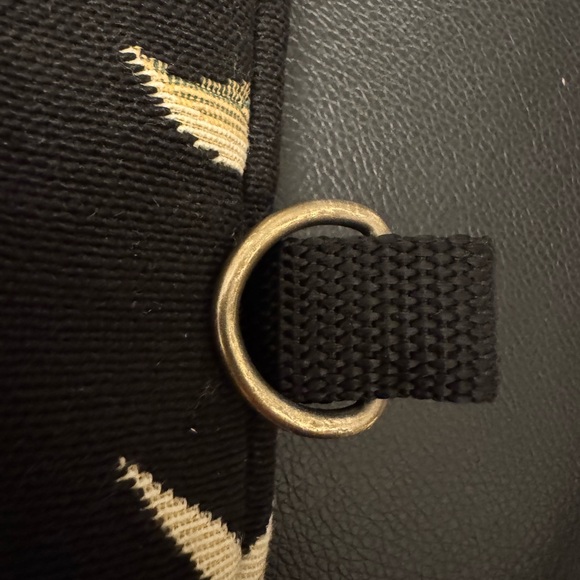 Danny K Beverly Hills Sun & Moon Black Zippered Tote Bag w/ glasses case - Picture 6 of 13